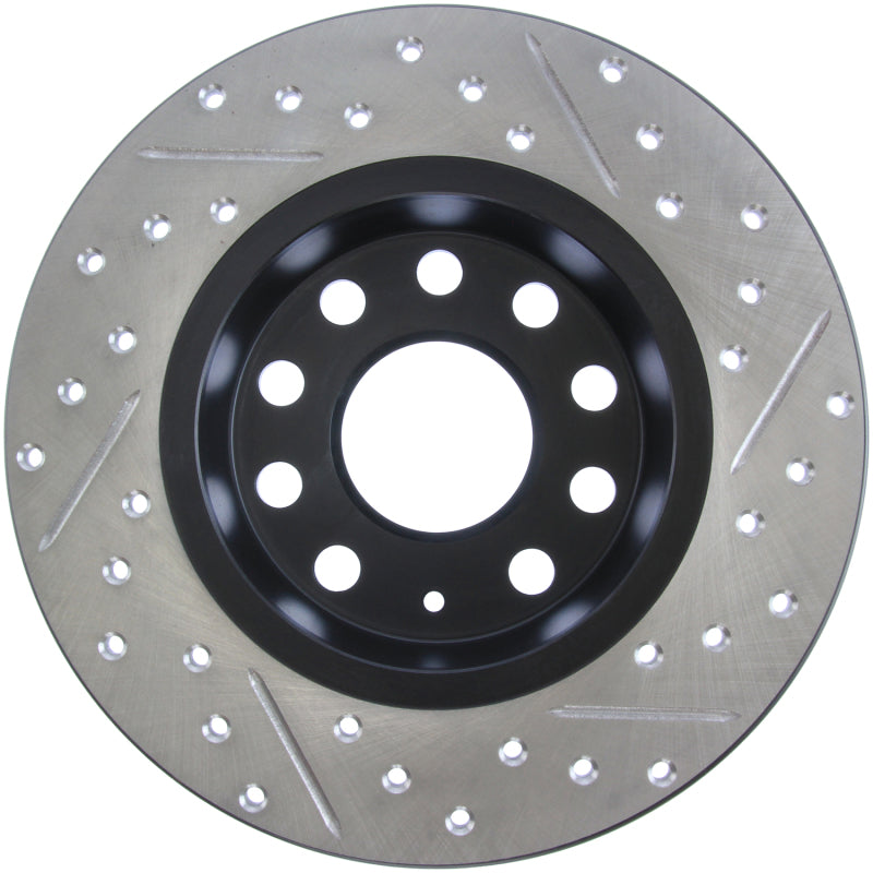Stoptech 127.33131R Slotted & Drilled Sport Brake Rotor