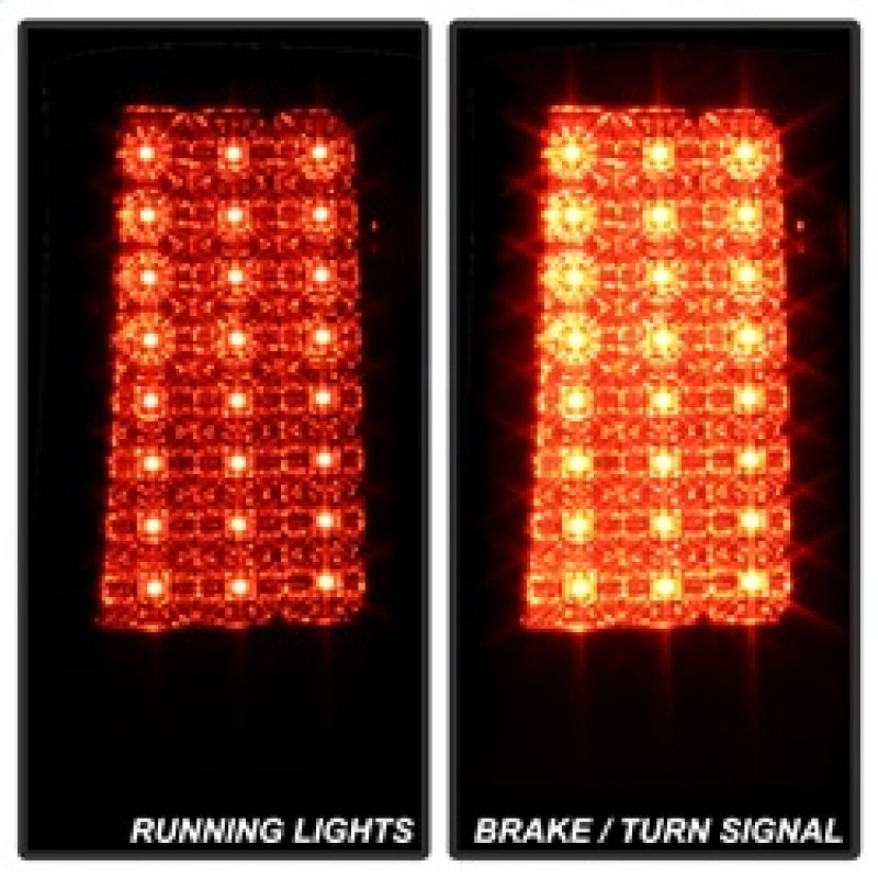 Spyder 5070227 fits Jeep 07-10 Grand Cherokee LED Tail Lights Smoke ALT-YD-JGC0