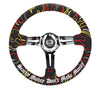NRG RST-018CH-RLB RST-018CH-RLB Reinforced Steering Wheel R Litteral Sig 3in