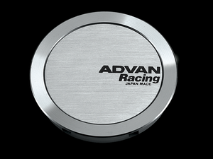 Advan V0331 63mm Full Flat Centercap - Silver Alumite