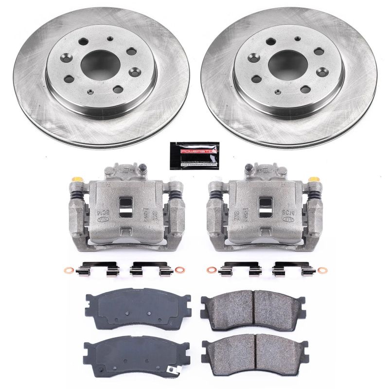 PowerStop KCOE5902 fits Kia 03-05 Rio Front Autospecialty Brake Kit w/Calipers