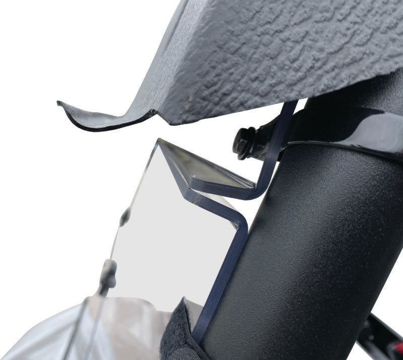 QuadBoss 375787 fits Kawasaki KAF820 Mule Pro-DX Windbreak Folding Windshield