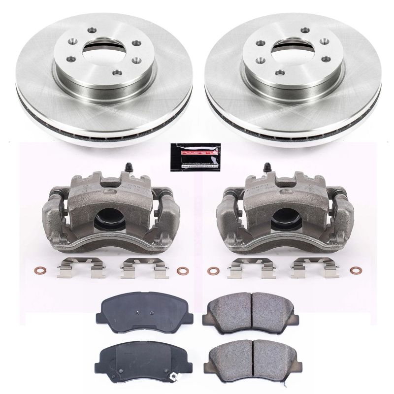 PowerStop fits Hyundai 12-18 Accent Front Autospecialty Brake Kit w/Calipers