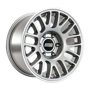 BBS TS-M 17x9in - 6x139.7 - 106.1 CB - ET-12 - Satin Silver Wheel