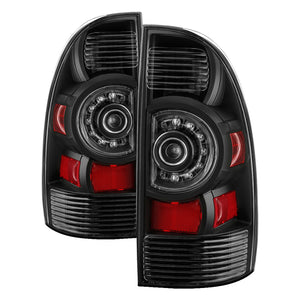 xTune 9039515 fits Toyota Tacoma 09-15 OEM LED Style Tail Lights - Black ALT-JH
