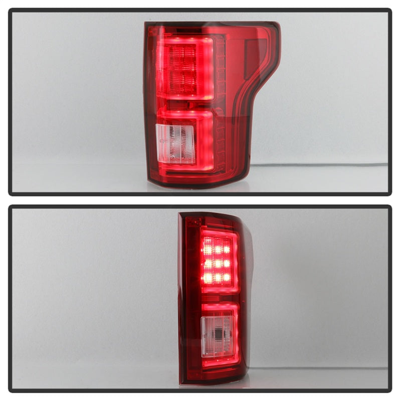 Spyder 5085764 fits Ford 18-19 F-150 (w/o Blind Spot Sensor) LED Tail Lights -
