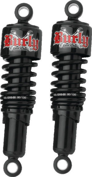 Burly B28-1202B Dyna Shocks 10.5in - Black