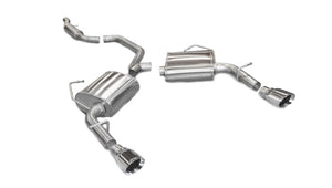 CORSA Performance 14413 Corsa 2011-2014 fits Chrysler 200/fits Dodge Avenger V6 Polished Sport Cat-Back Exhaust