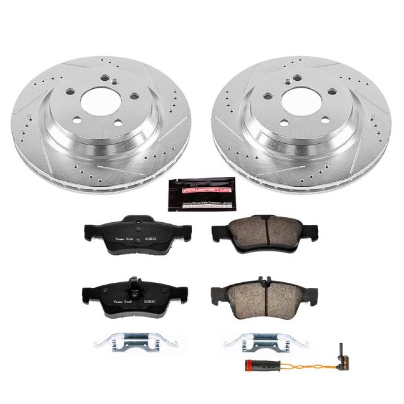 PowerStop K6569 fits Mercedes-Benz 12-13 S350 Rear Z23 Evolution Sport Brake Kit