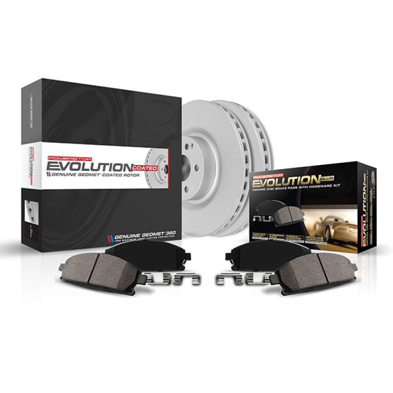 Power Stop CRK8637 19-22 fits Ram 3500 Rear Z17 Coated Brake Kit