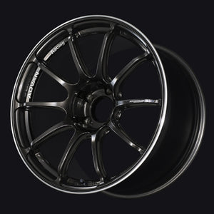 Advan YA38J45EBGR RSIII 18x9.5 +45 5x114.3 Black Gun Metallic and Ring Wheel