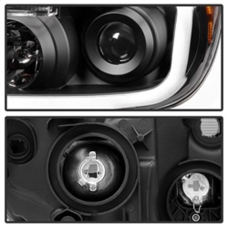 SPYDER 9027888 xTune fits Toyota Tundra LED Light Bar Projector Headlights Black
