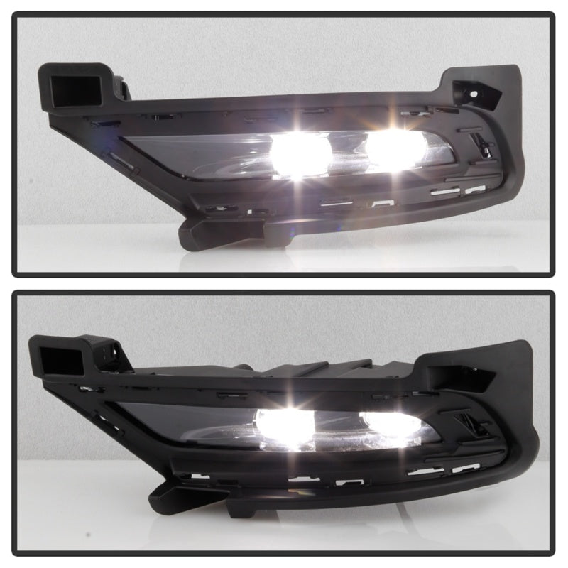 Spyder 5086952 fits Chrysler 15-19 300 OEM LED Fog Lights W/Switch- Clear FL-C3