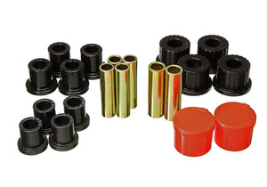 Energy Suspension 4.2158G 98-11 fits Ford Ranger 2/4WD Rear Leaf Spring Bushing Set - Blk