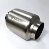 Ticon 116-07633-0000 Industries 7in OAL 3.0in In/Out Ultralight Titanium Muffler
