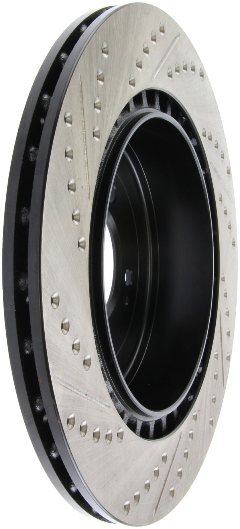 Stoptech 127.46075L Slotted & Drilled Sport Brake Rotor