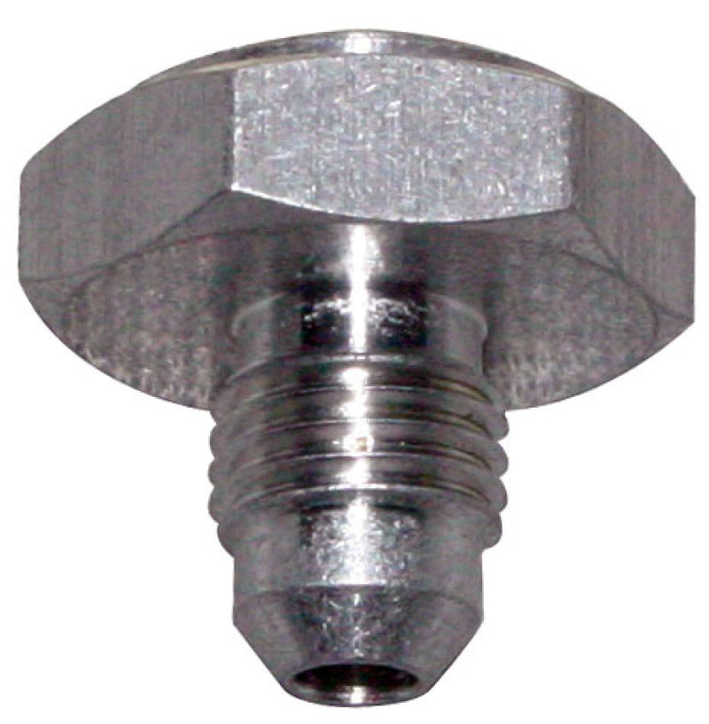 Moroso 22711 -4An Male Weld-On Bung - Aluminum - Single