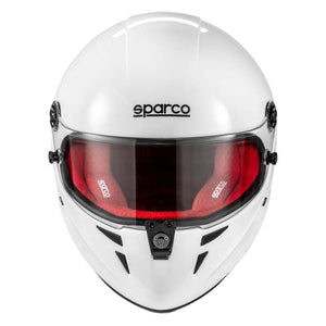 SPARCO BRH0007B0W0900L Stealth RF Helmet - Large - White/Red