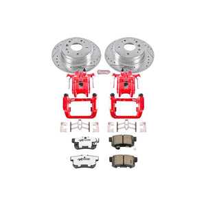PowerStop KC2434 26 fits Acura TL Rear Z26 Street Warrior Brake Kit w/Calipers