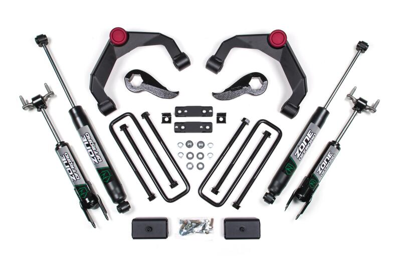 Zone Offroad ZONC49F 2020 fits GM 2500 / 3500 HD 3In Adventure Series (OE Key 84