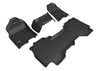 3D MAXpider 2016-2020 fits Honda Pilot/Passport Kagu 1st Row Floormat - Black