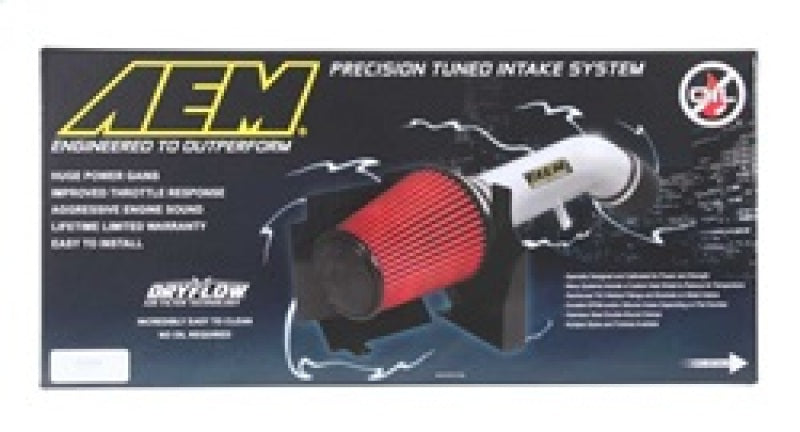 AEM 21-502C 01-05 fits Honda Civic DX/LX M/T Silver Cold Air Intake