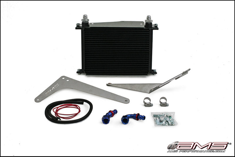 AMS AMS.04.02.0001-1 Performance fits Mitsubishi 08-15 EVO X MR/Ralliart SST Transmission Oil Cooler Kit