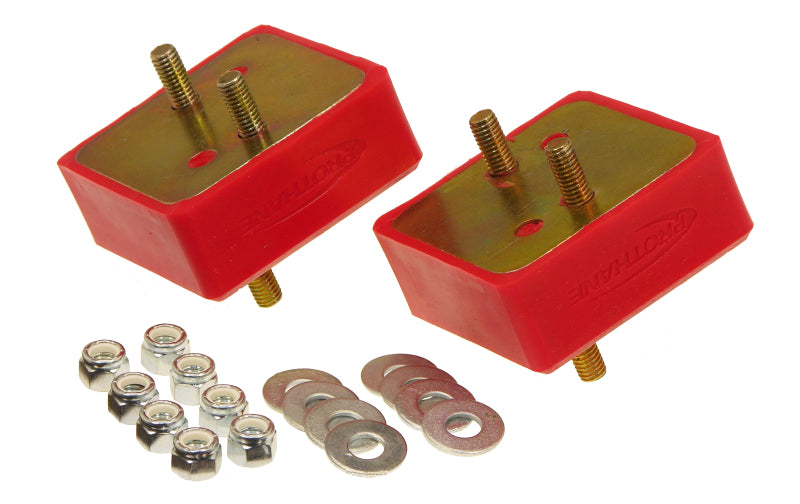 Prothane 1-503 fits Jeep 67-92 V8 Motor Mounts - Red