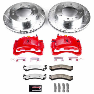 Power Stop KC5337-36 07-10 fits GMC Sierra 3500 HD Rear Z36 Truck&Tow Kit w/Cals