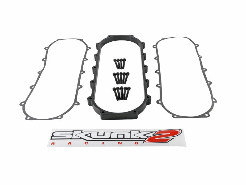Skunk2 Racing 907-05-9051 Skunk2 Ultra Series fits Honda/fits Acura Black RACE Intake Manifold 1 Liter Spacer (Inc Gasket & Hardware)