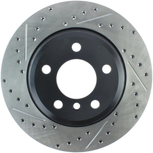 Stoptech 127.34141R 12-16 fits BMW 335i Slotted & Drilled Rear Right Rotor