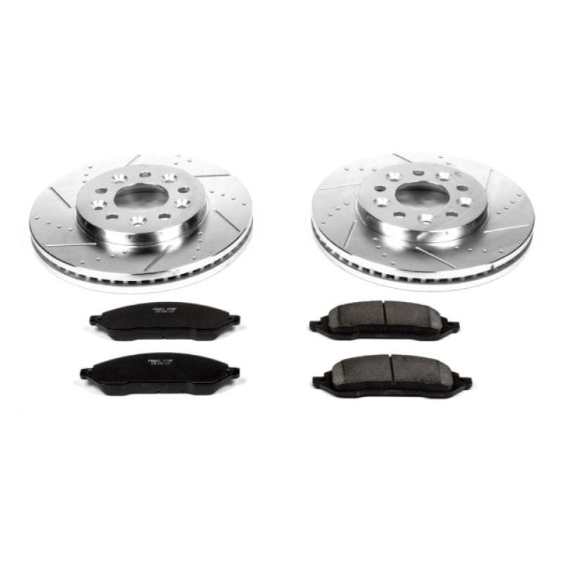 PowerStop K3051 fits Ford 04-07 Freestar Front Z23 Evolution Sport Brake Kit