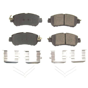 PowerStop 17 fits Nissan Kicks Front Z17 Evolution Ceramic Brake Pads w/Hardware