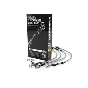 Goodridge 22090 13-19 fits Nissan 370Z (Excl Sport Models) Stainless Steel Brak