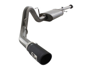 AFE 49-43038-B rce XP Exhausts Cat-Back SS 409 EXH Wrinkle Black CB fits Ford F
