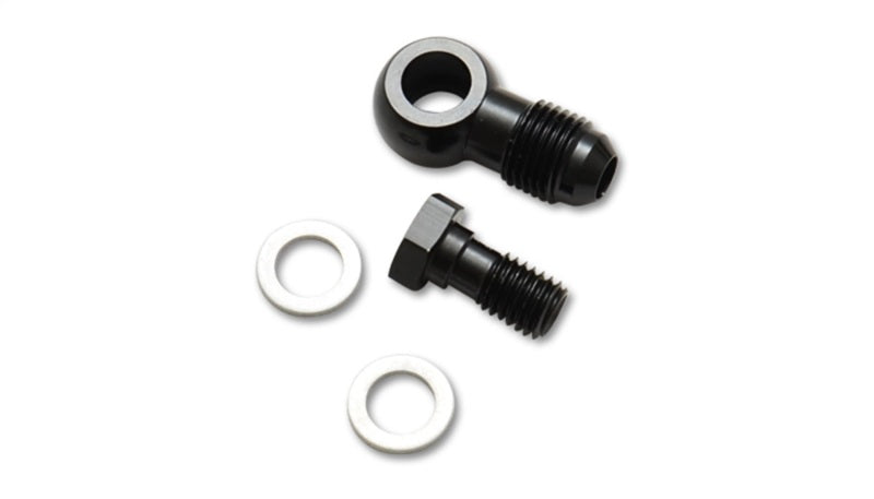 Vibrant 11504 -3AN Male Banjo Fitting 12mm x 1.0 Metric Aluminum + 2 Washers