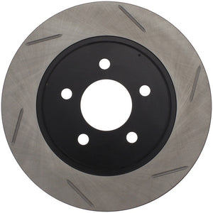 Stoptech 126.61087SL Power Slot 05-10 fits Mustang V6/4.0L / GT V8-4.6L Rear Left Slotted Rotor