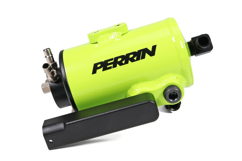 Perrin PSP-ENG-611NY 22-23 fits Subaru WRX Air Oil Separator - Neon Yellow