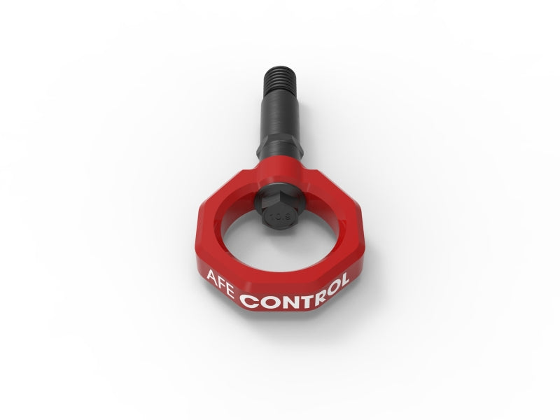 AFE 450-721002-R Control Rear Tow Hook Red 20-21 fits Toyota GR Supra (A90)