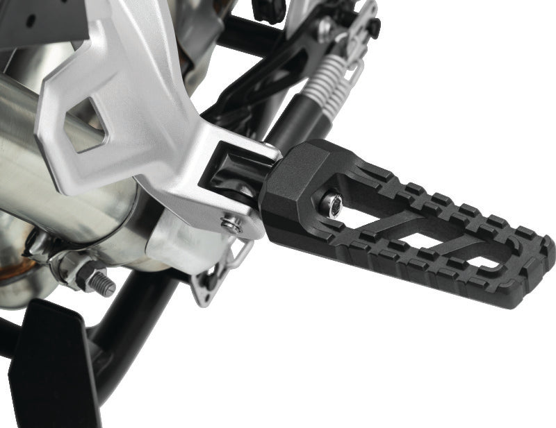Kuryakyn 8834 Kuryakyn Footpeg Adpt Rear Sat Blk fits Bmw