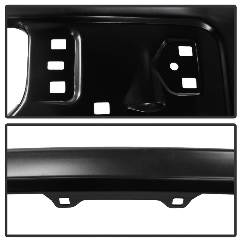 Spyder 9948466 fits Ford 09-14 F150 w/o Fog Light Hole Front Bumper - Black (OE