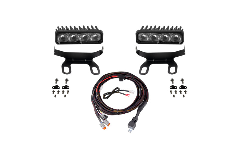 Diode Dynamics DD8859 2013-2018 Ram 1500 Ram Standard SS6 Sport LED Kit White Driving 6000K