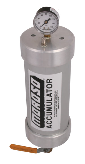 Moroso 23903 Oil Accumulator - Heavy Duty - 1.5 Quart - 12in x 4.25in