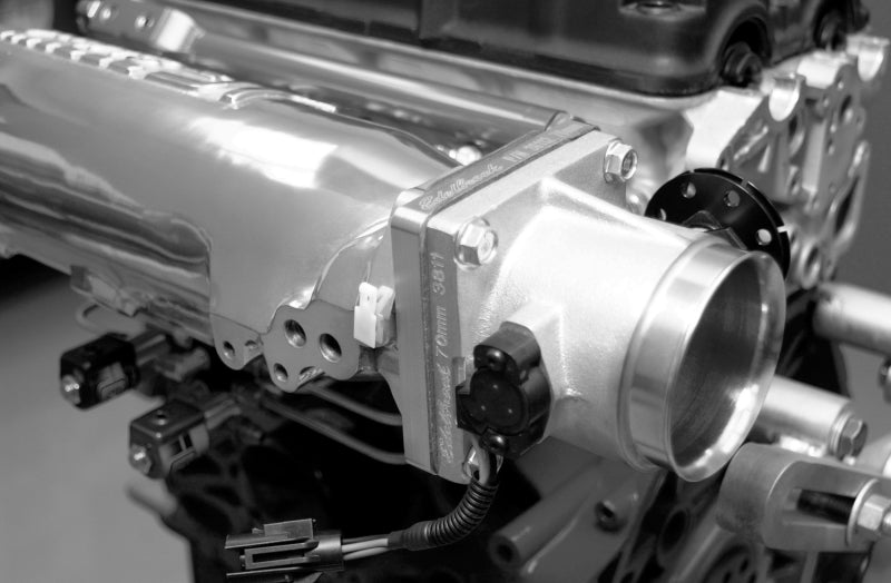 Edelbrock 38112 Adapter Plate for The Universal Sport Compact Throttle Body for fits Honda 70mm