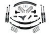 Zone Offroad ZONF44N 1999 fits Ford F-250 6in Suspension System