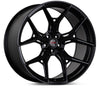 Vossen HF5 - 20x12 - ET45 - 5x120.65 - 70.3 - Super Deep - SB - Satin Black Wheel
