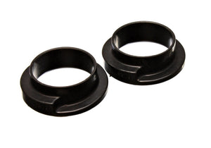 Energy Suspension 9.6115G Universal 2-3/16in ID 3in OD 1in H Black Coil Spring Isolators (2 per set)