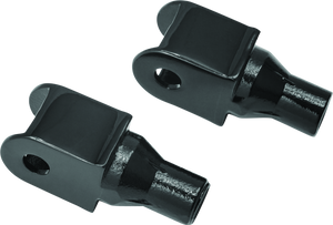 Kuryakyn 8864 Kuryakyn Tapered Peg Adapter fits Honda Gloss Black