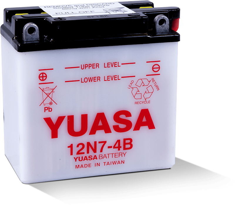 Yuasa YUAM2270B 12N7-4B Conventional 12 Volt Battery