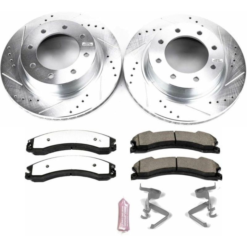 Power Stop K6518-36 12-21 fits Nissan NV3500 Front Z36 Truck & Tow Brake Kit